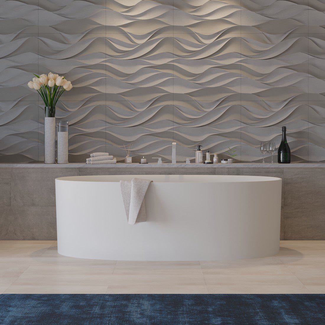 Ideavit SolidCliff Freestanding Bathtub – – –