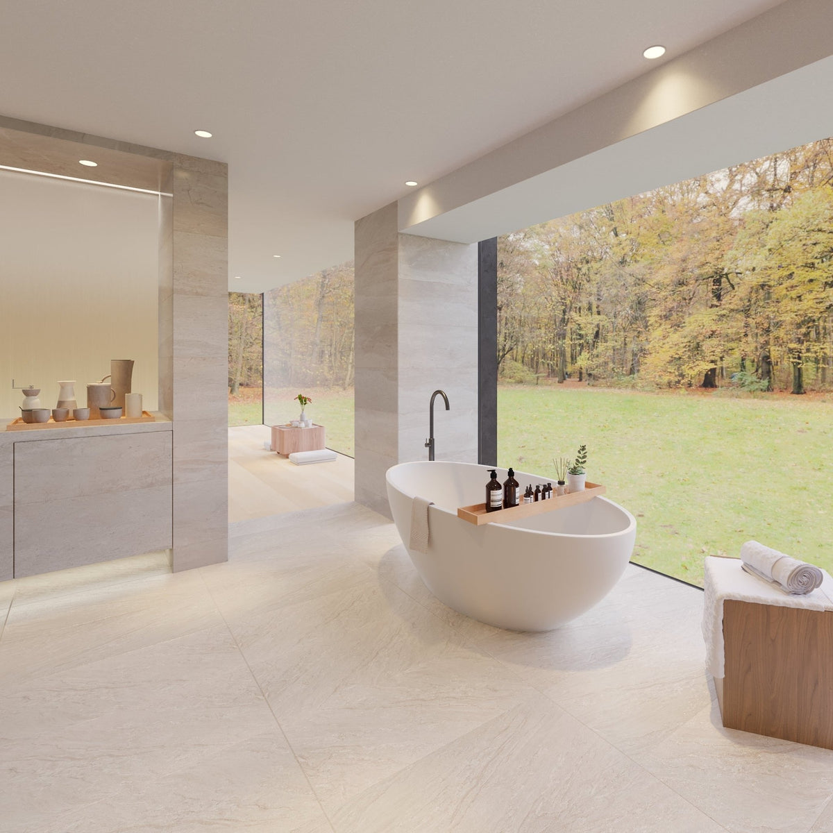 Ideavit SolidEllipse Freestanding Bathtub – Matte White – –