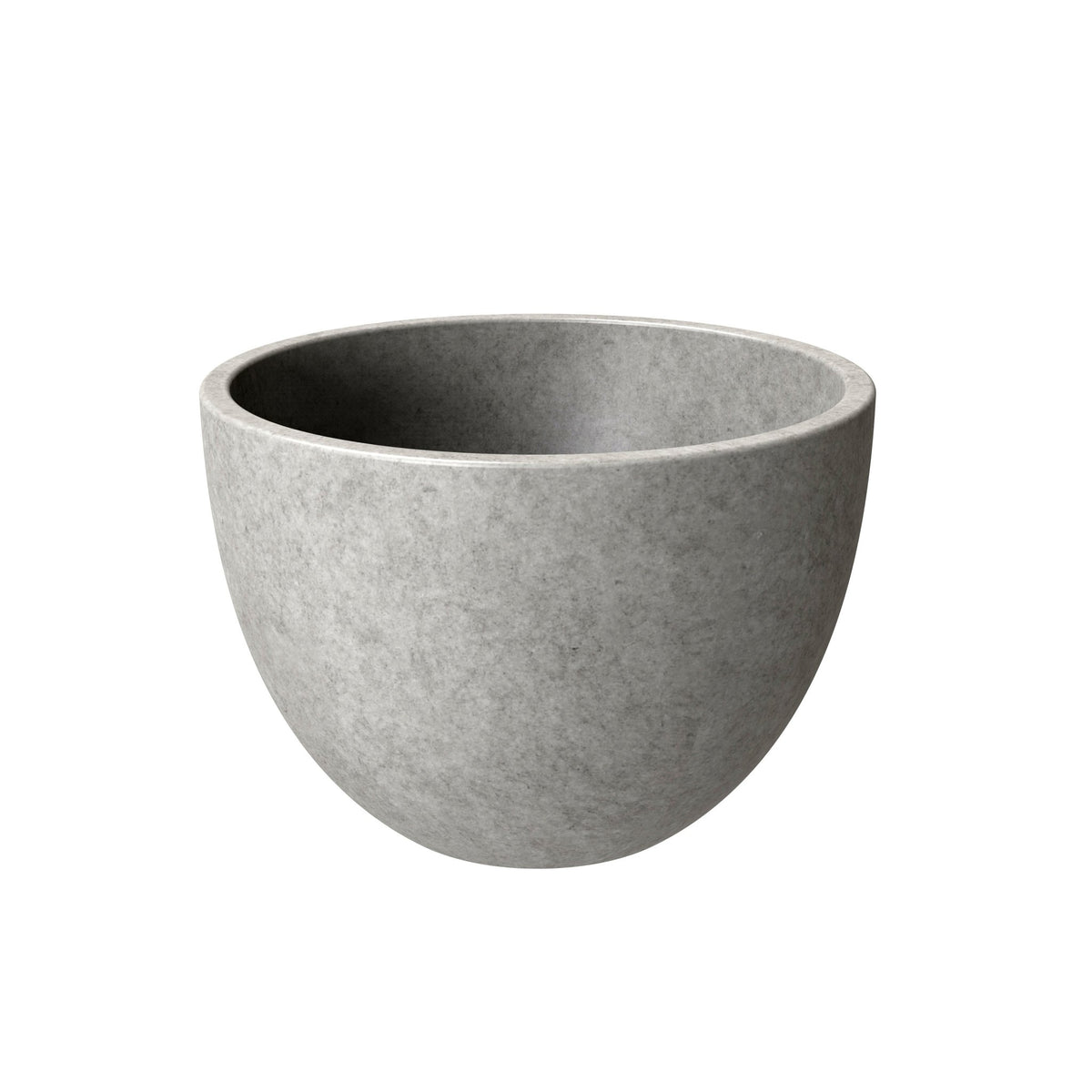 Ideavit SolidMini Concrete Vessel Sink – 9" Beige / Dark Grey – Beige Concrete – –
