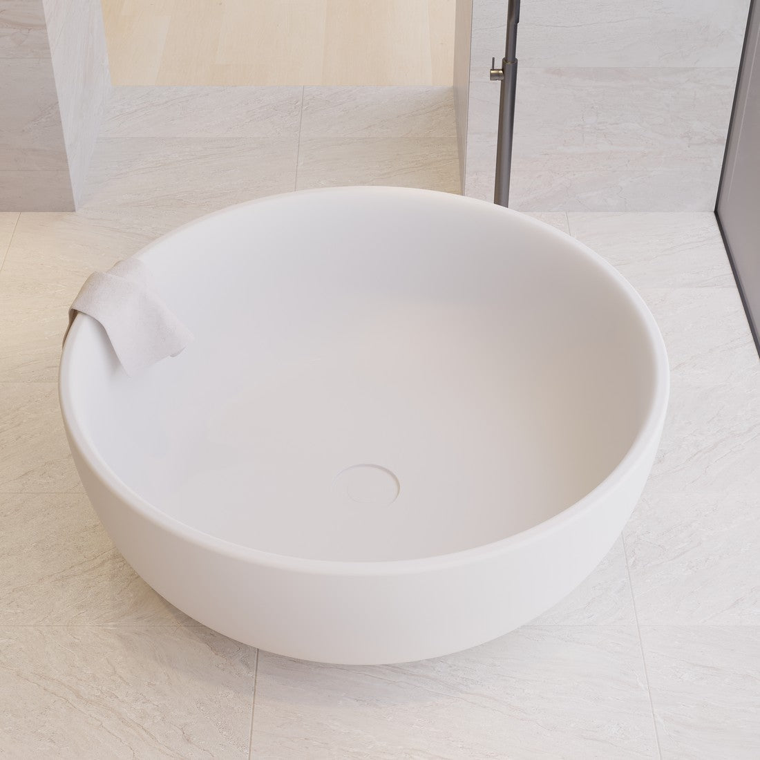 Ideavit SolidRound Freestanding Bathtub – – –