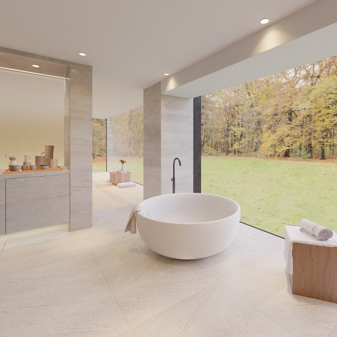 Ideavit SolidRound Freestanding Bathtub – – –