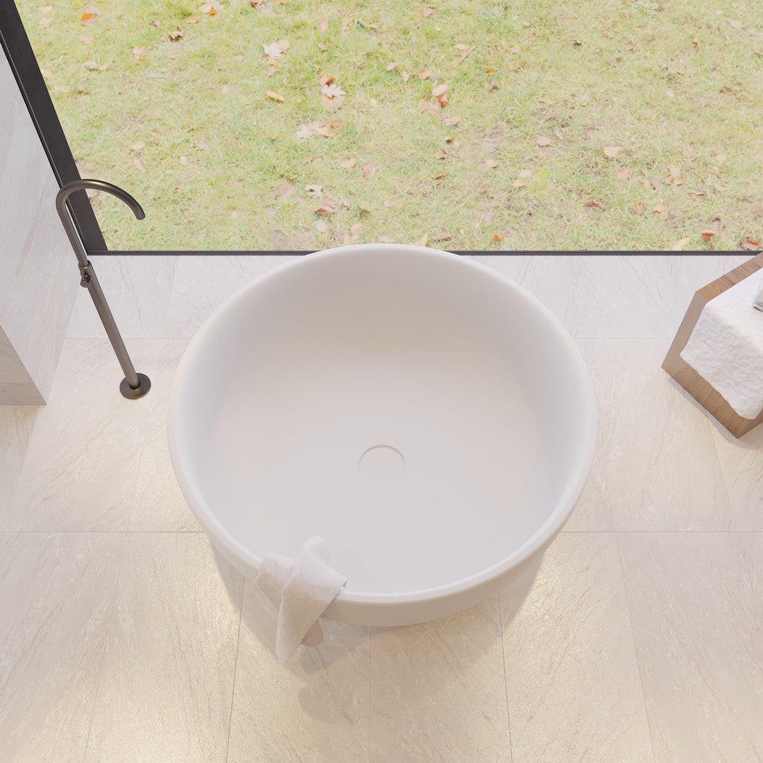 Ideavit SolidRound Freestanding Bathtub – – –