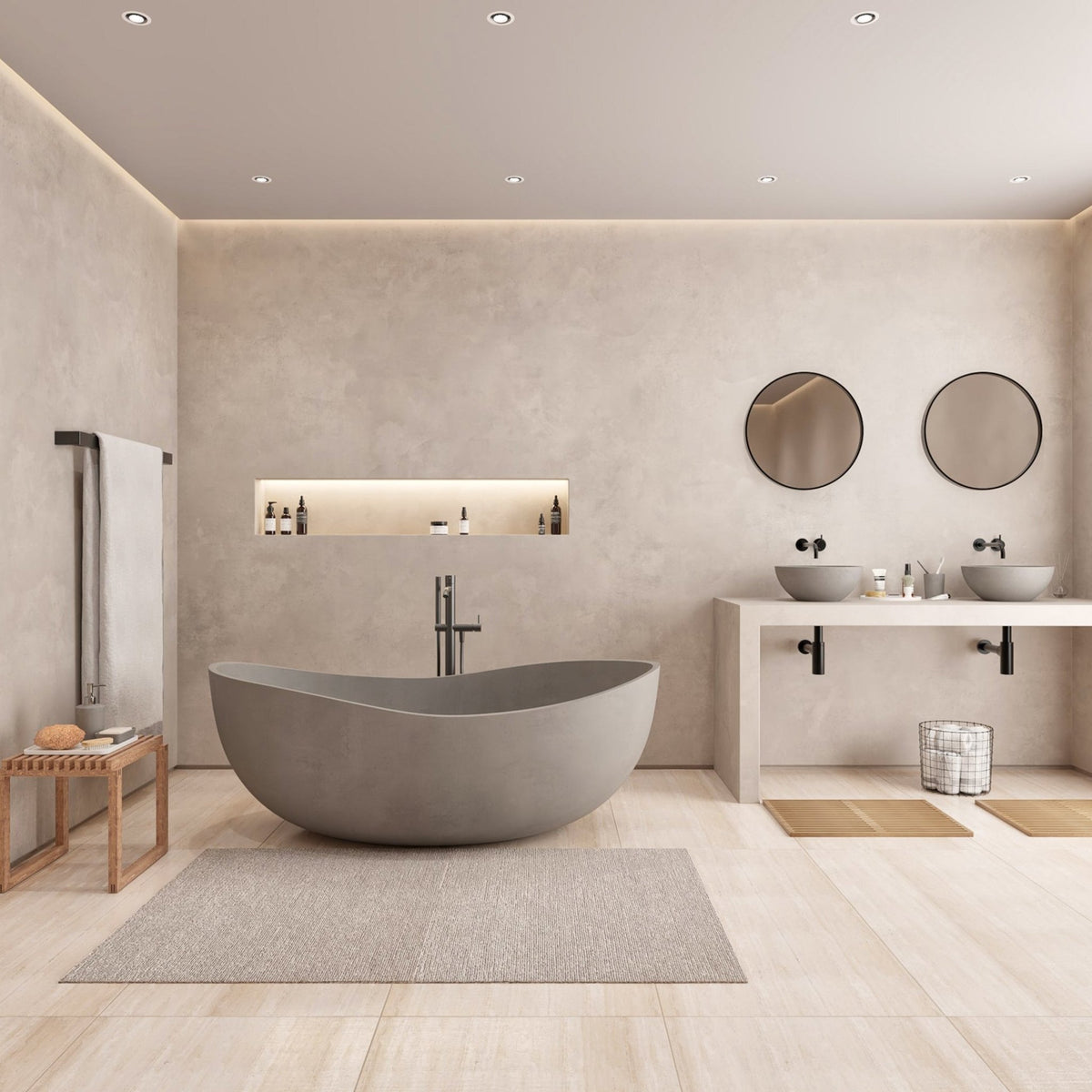 Ideavit SolidSense Freestanding Bathtub – – –