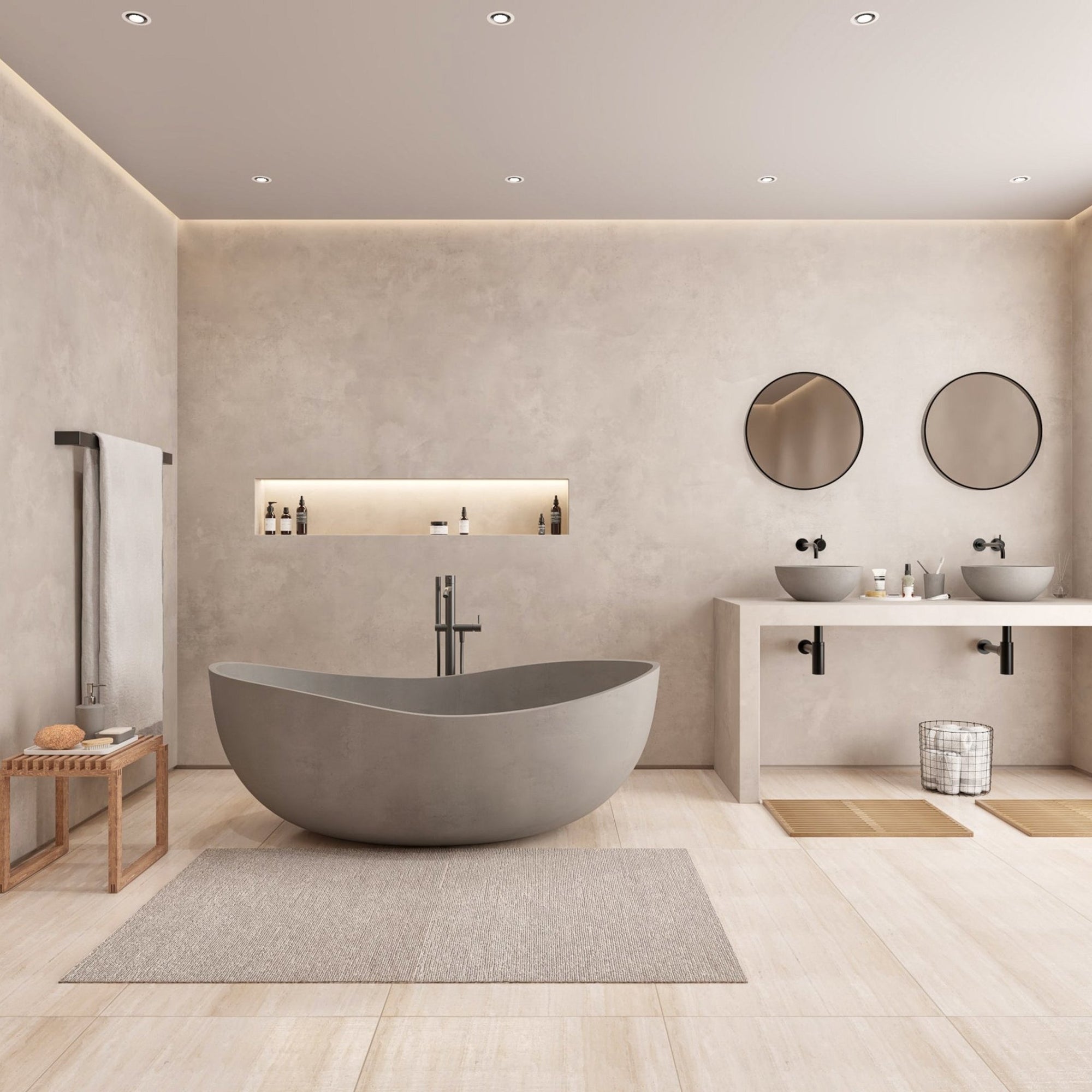 Ideavit SolidSense Freestanding Bathtub – – –