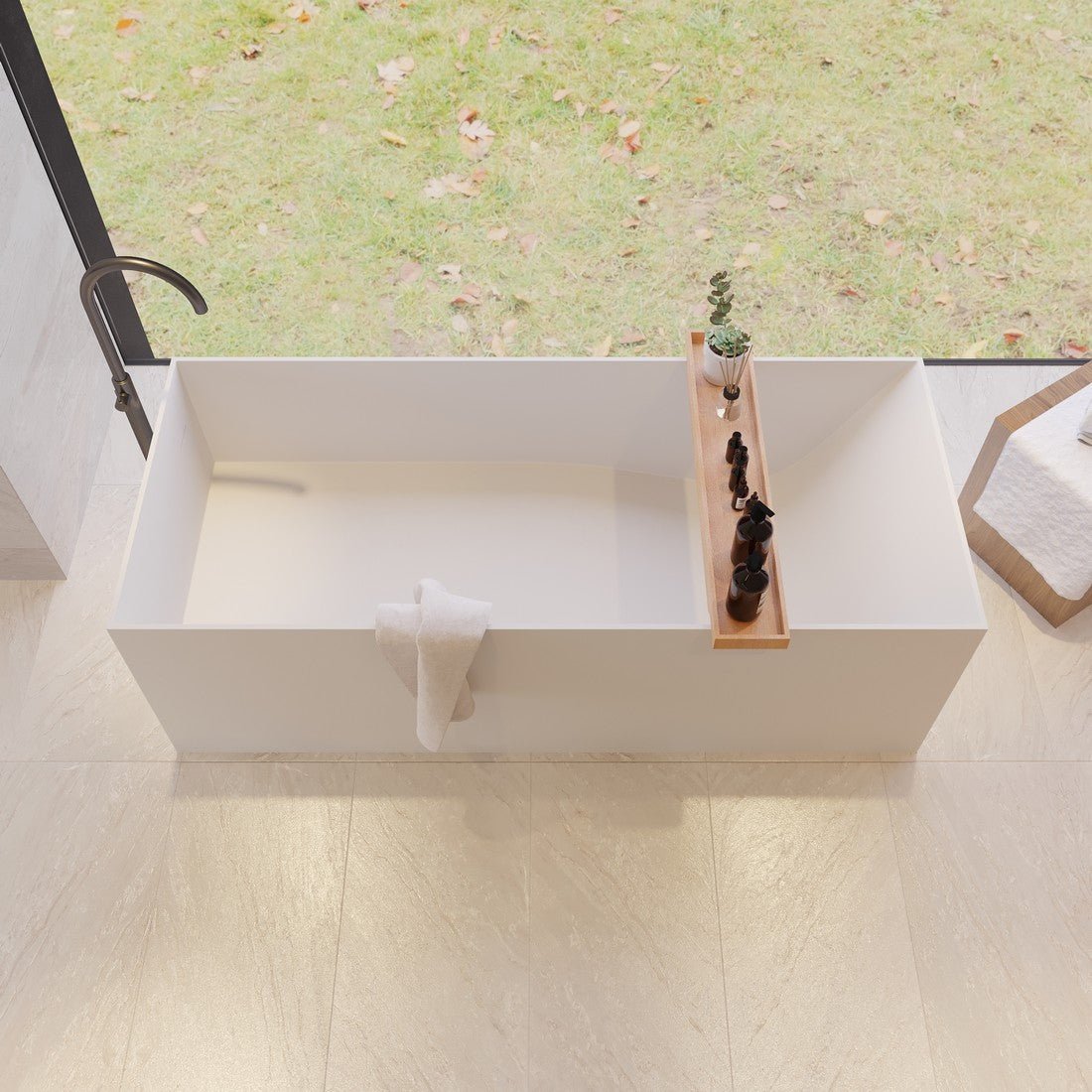 Ideavit SolidStar Freestanding Bathtub – 82 gal – –