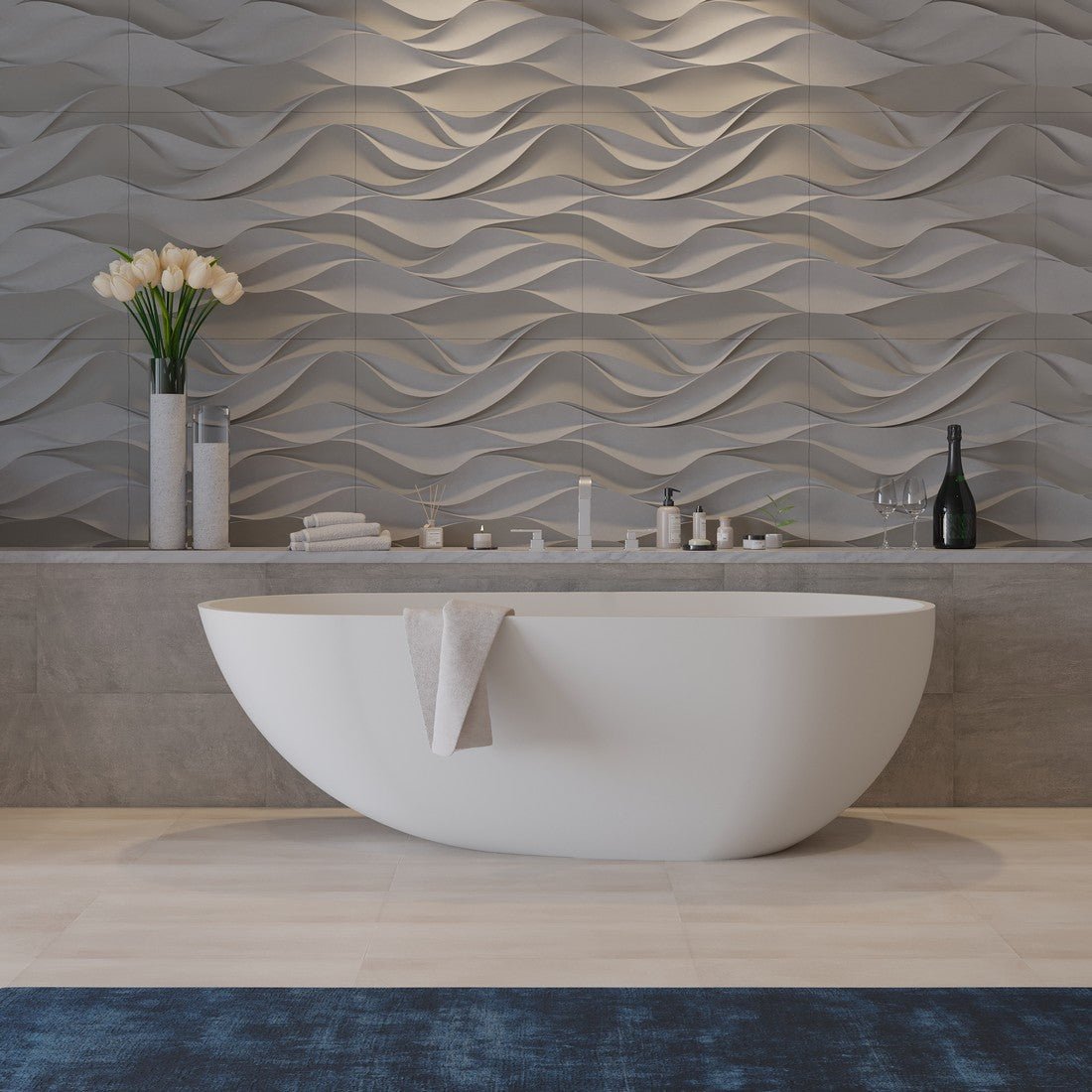 Ideavit SolidSurf Freestanding Bathtub – – –