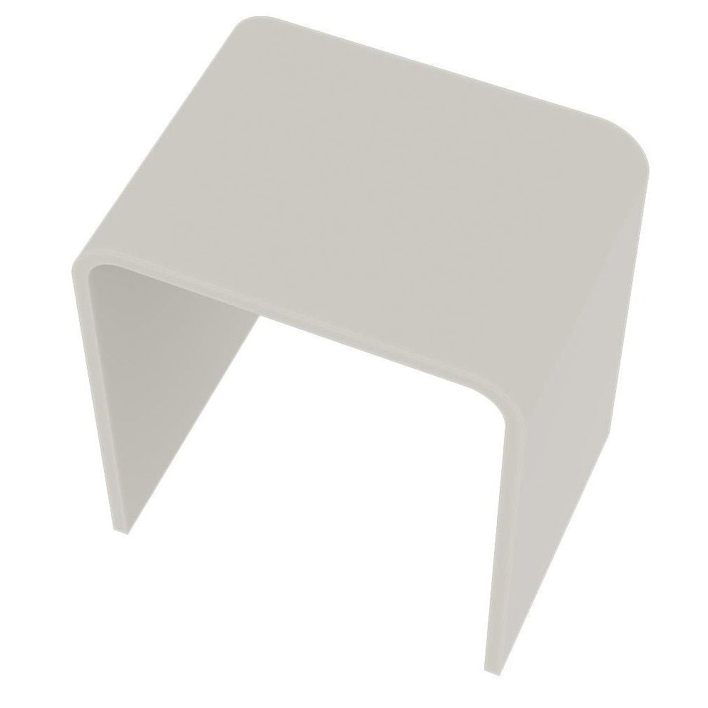 Ideavit SolidTondo Stool – Matte White – – –