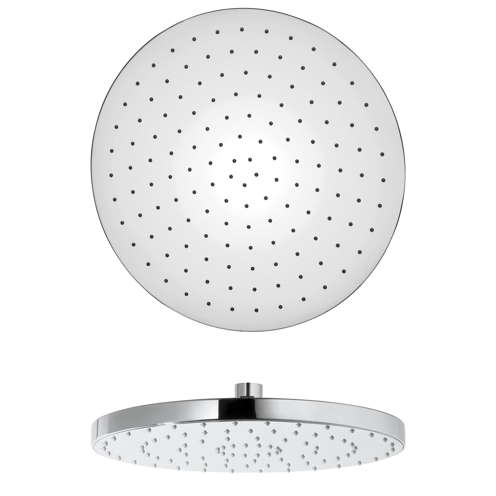 LaToscana 10" Solid Brass Round Shower Head – Chrome – –