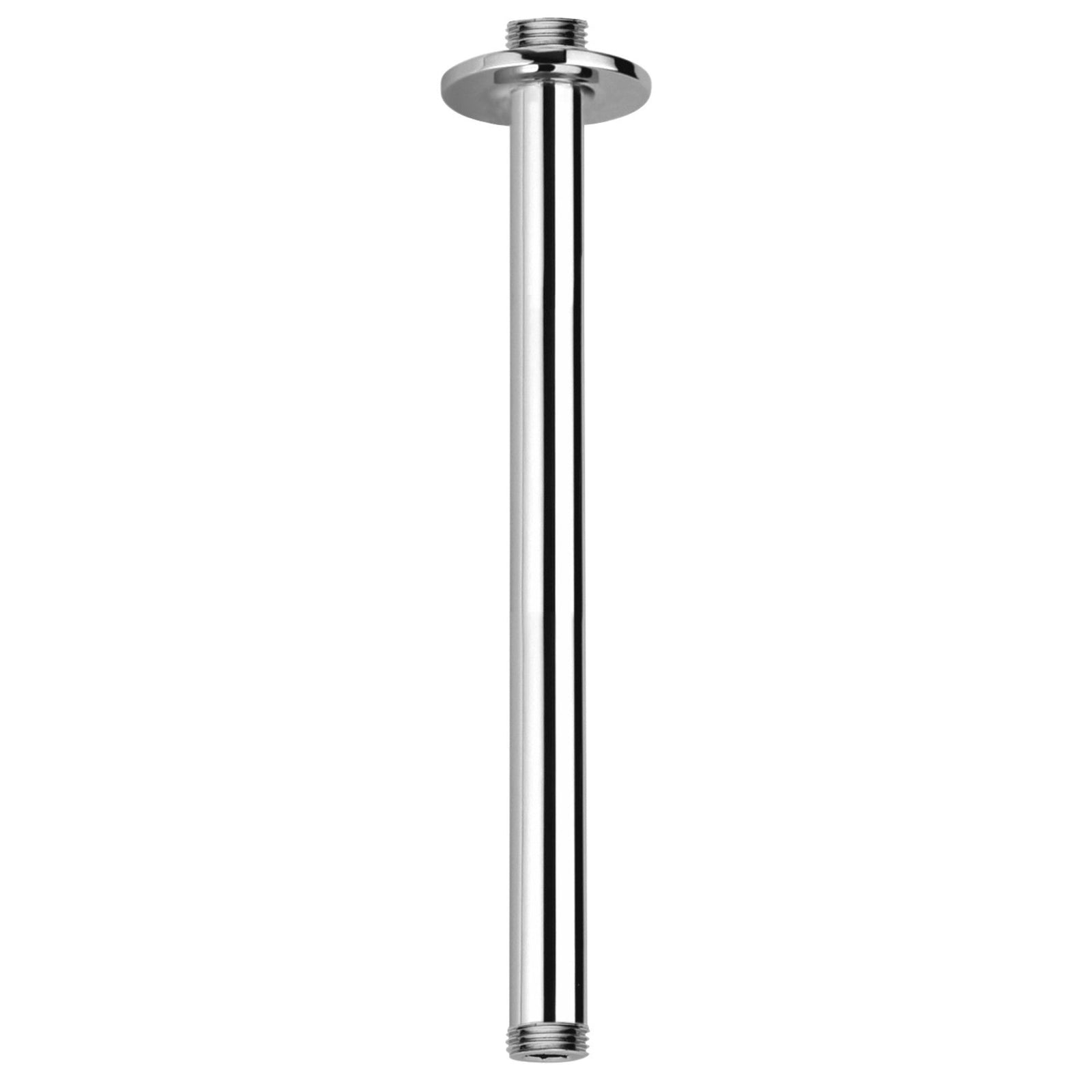 LaToscana 12'' Round Ceiling Brass Shower Arm – Chrome – –