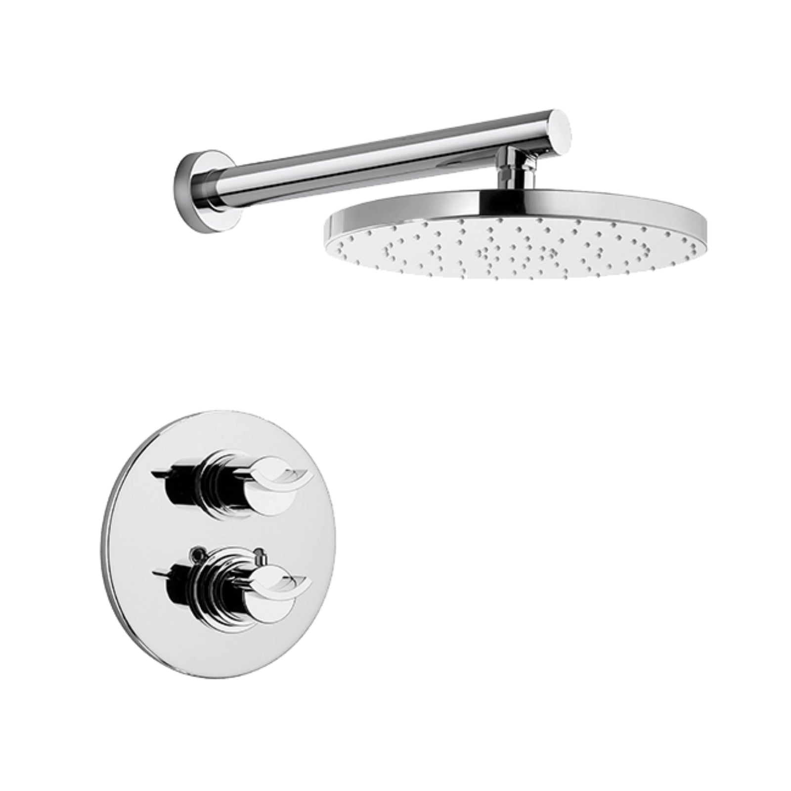 LaToscana MORGANA Thermostatic Shower KIT Brushed Nickel – – –