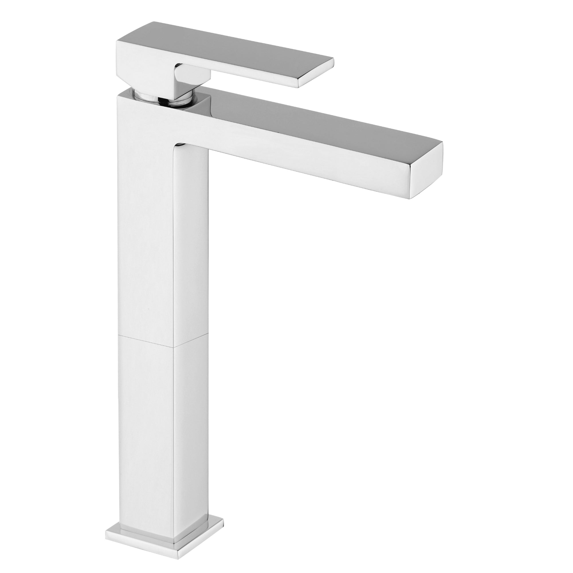 LaToscana QUADRO Tall Lavatory Vaucet for Vessel – Chrome – –