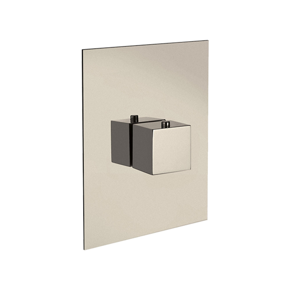 LaToscana QUADRO Thermostatic TRIM (Requires Rough Valve 711) – Brushed Nickel – –