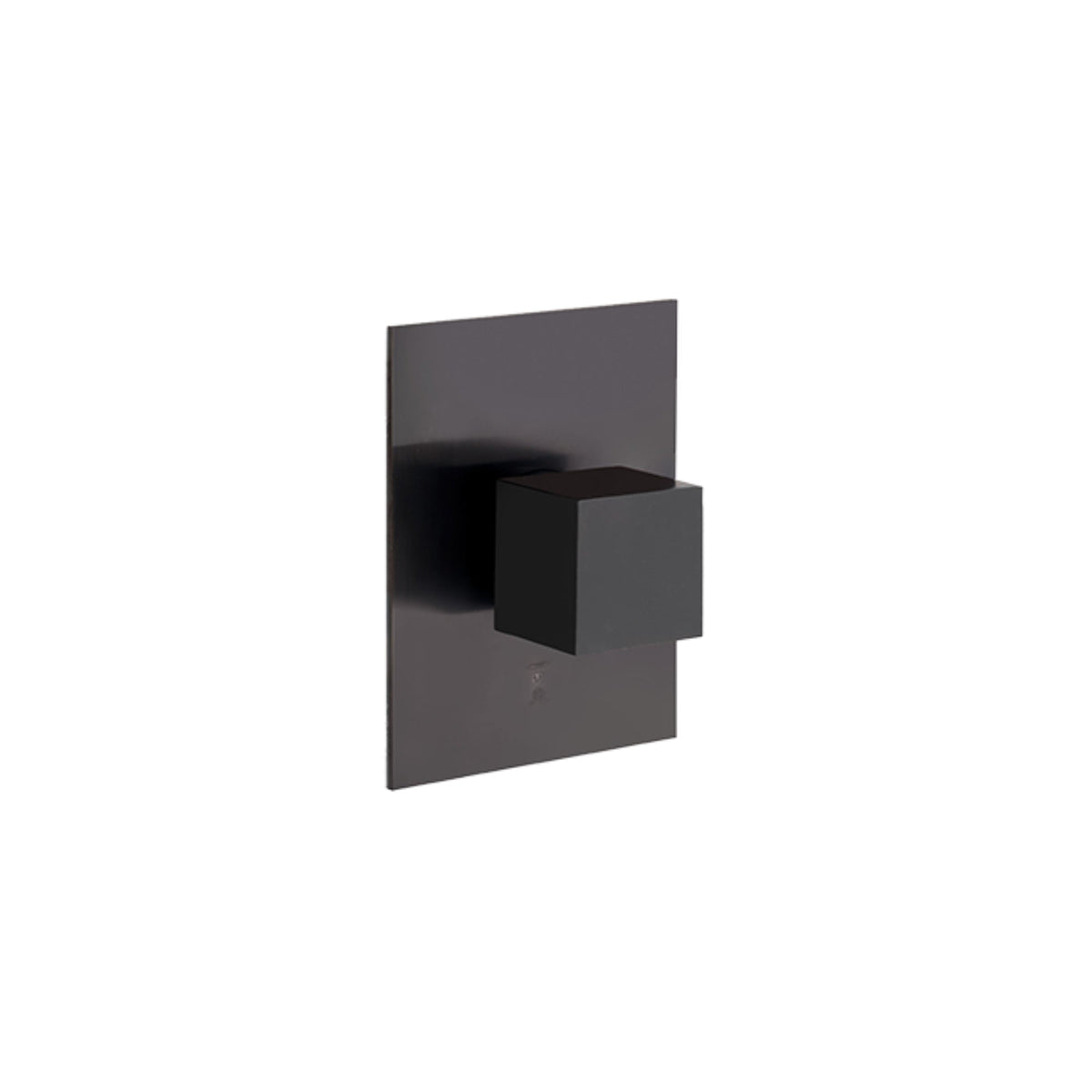 LaToscana QUADRO Volume Control TRIM (Requires Rough Valve 400 or 402) – Matt Black PVD – –
