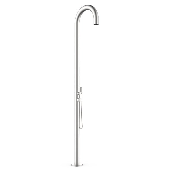 Rain Therapy Freestanding Outdoor Shower with Rain Head & Shower Wand – 95" – – –