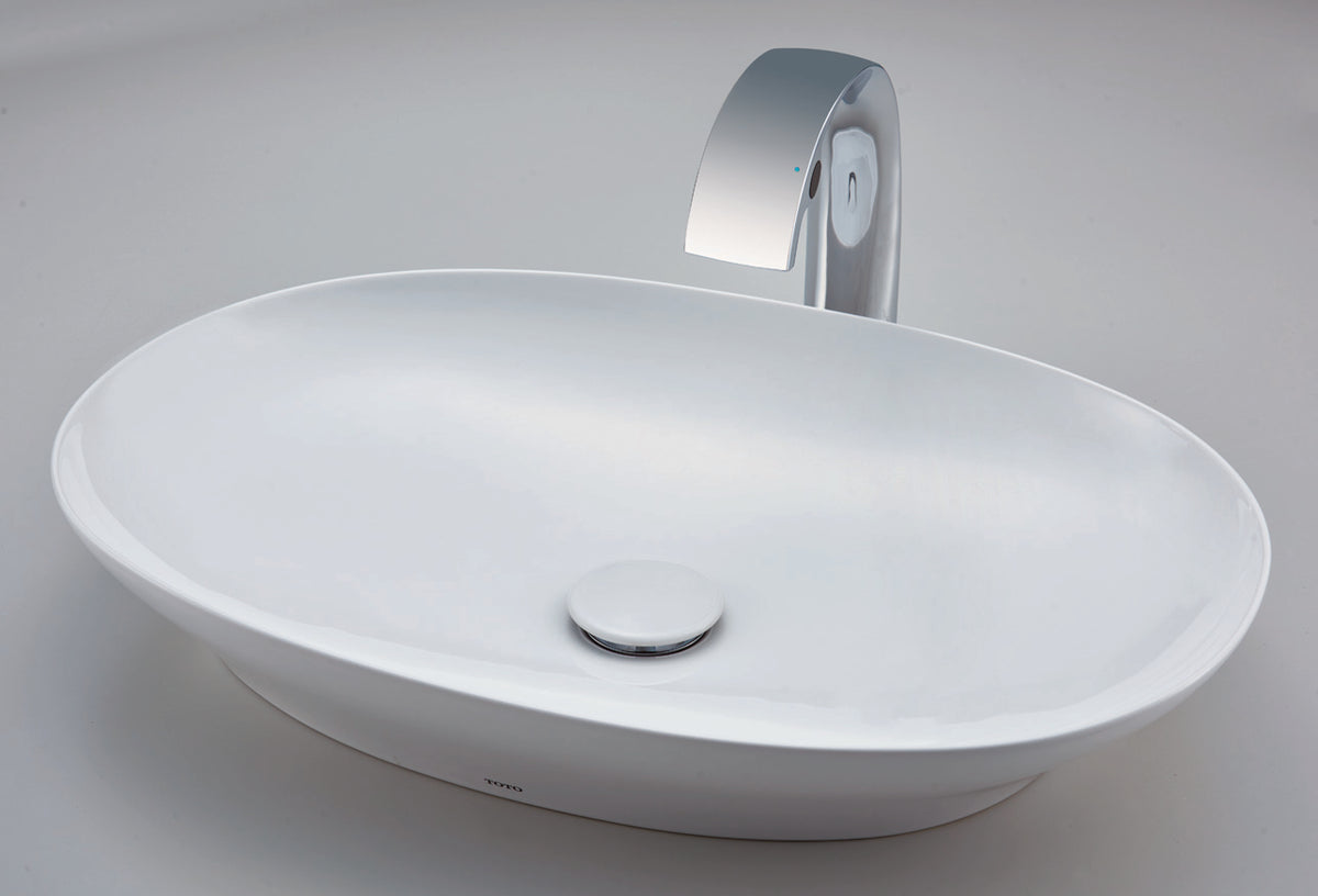 TOTO® Kiwami® Oval 24" Vessel Bathroom Sink, Cotton White