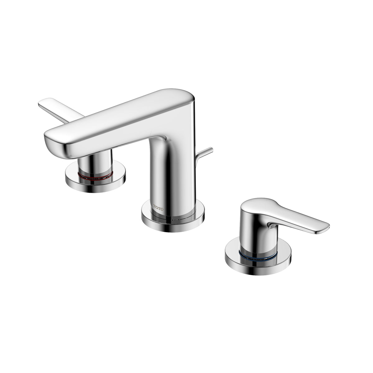 TOTO® GS Series 1.2 gpm Two Handle Widespread Bathroom Sink Faucet with Drain Assembly, Polished Chrome
