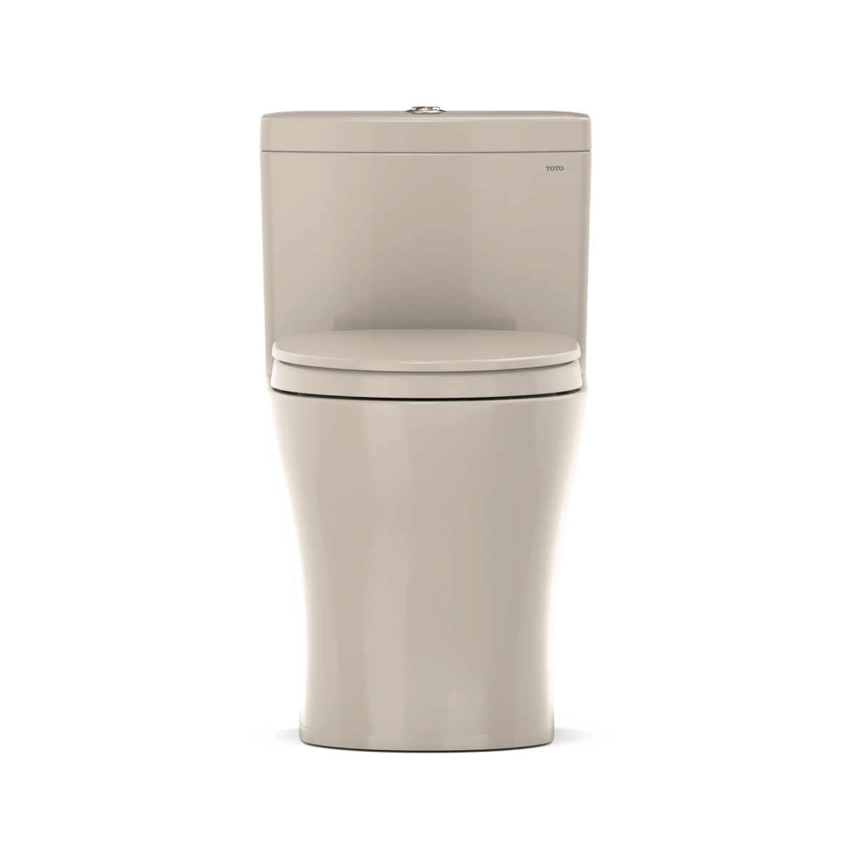 TOTO® Aquia® IV One-Piece Elongated Dual Flush 1.28 and 0.9 gpf Universal Height – Bone – –