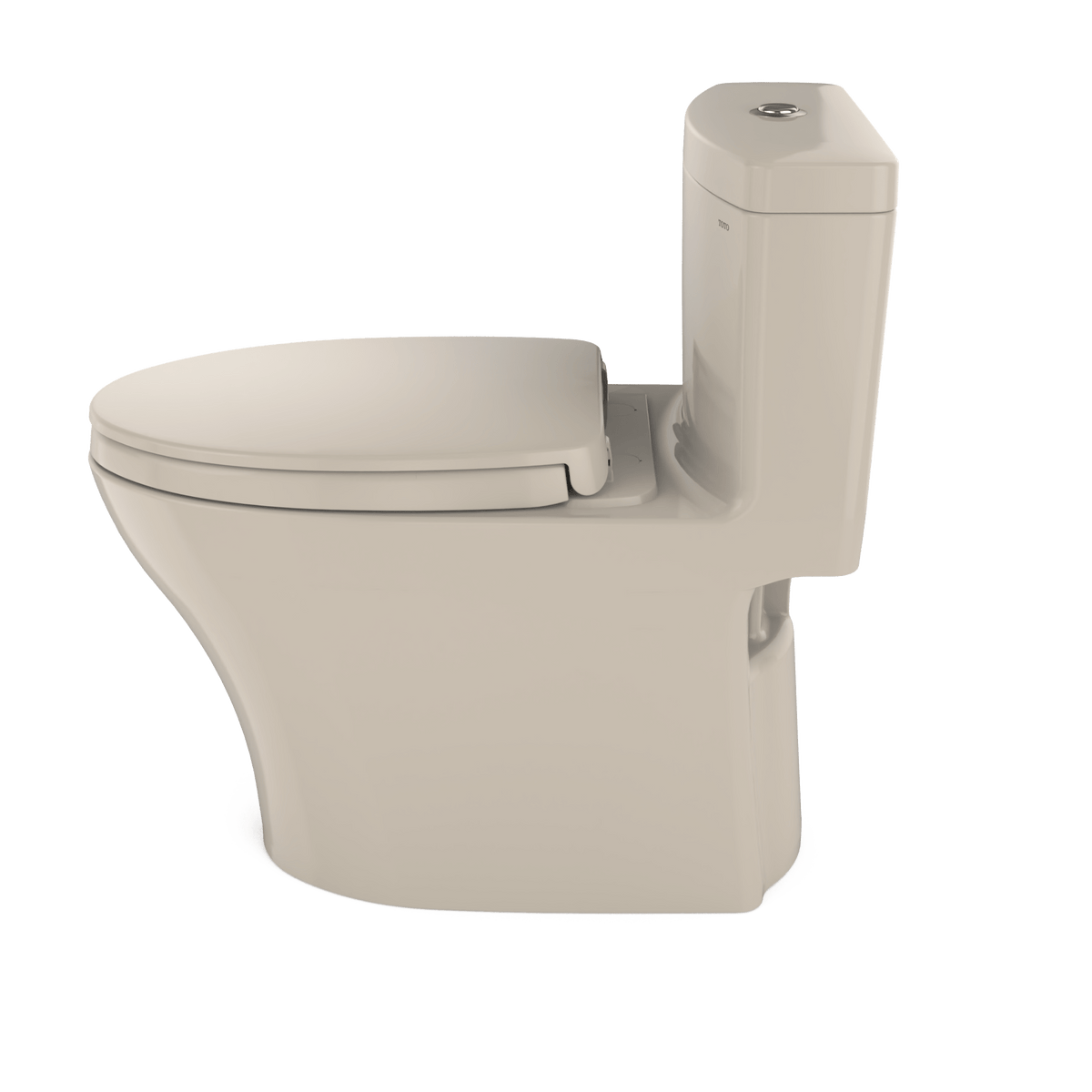 TOTO® Aquia® IV One-Piece Elongated Dual Flush 1.28 and 0.9 gpf Universal Height – Bone – –