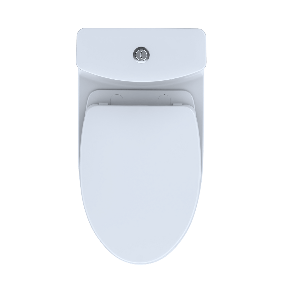TOTO® Aquia® IV One-Piece Elongated Dual Flush 1.28 and 0.9 gpf Universal Height – Cotton White – –
