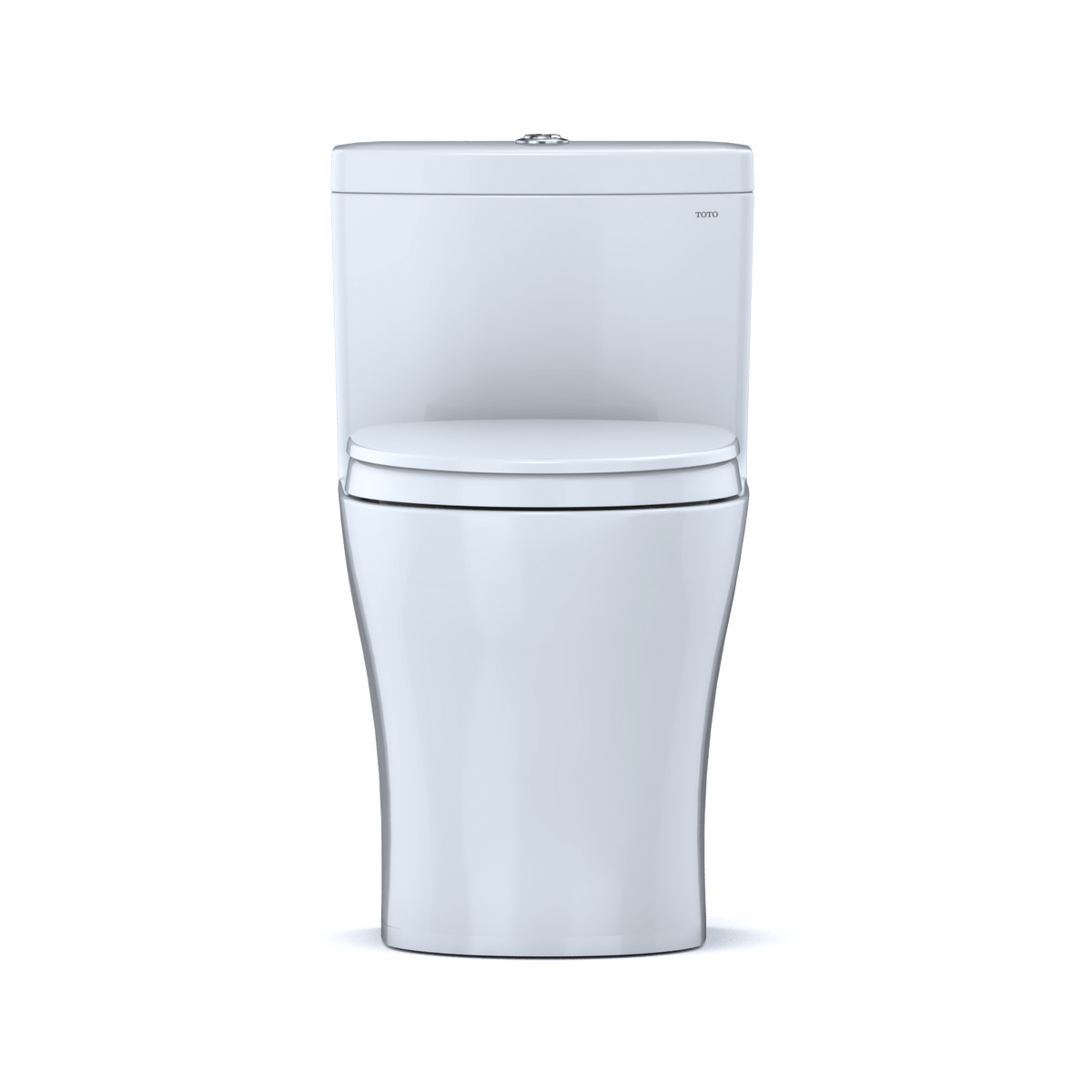 TOTO® Aquia® IV One-Piece Elongated Dual Flush 1.28 and 0.9 gpf Universal Height – Cotton White – –