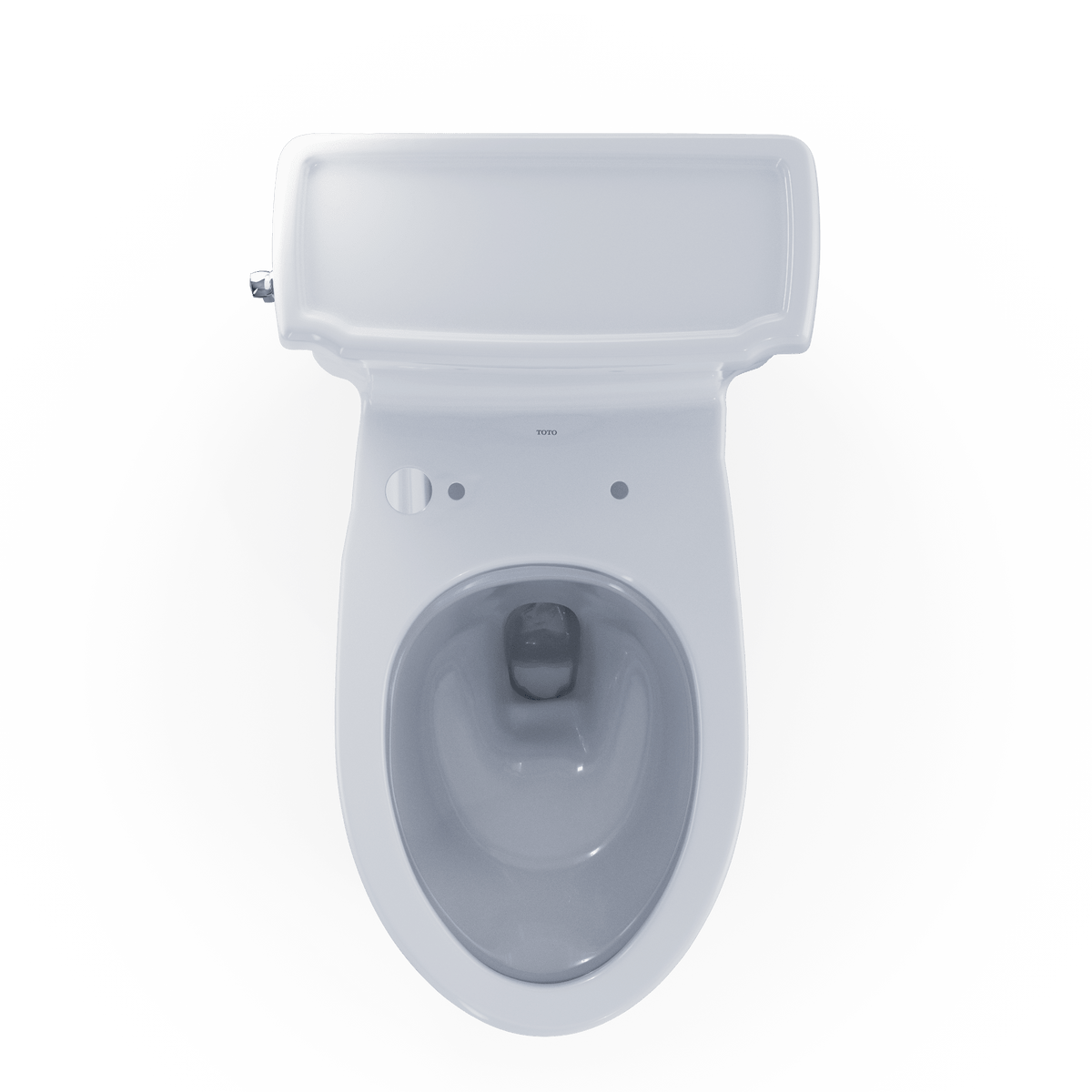 TOTO® Eco Guinevere® Elongated 1.28 gpf Universal Height Skirted Toilet with CeFIONtect® and Softclose® Seat – Elongated – Cotton White –