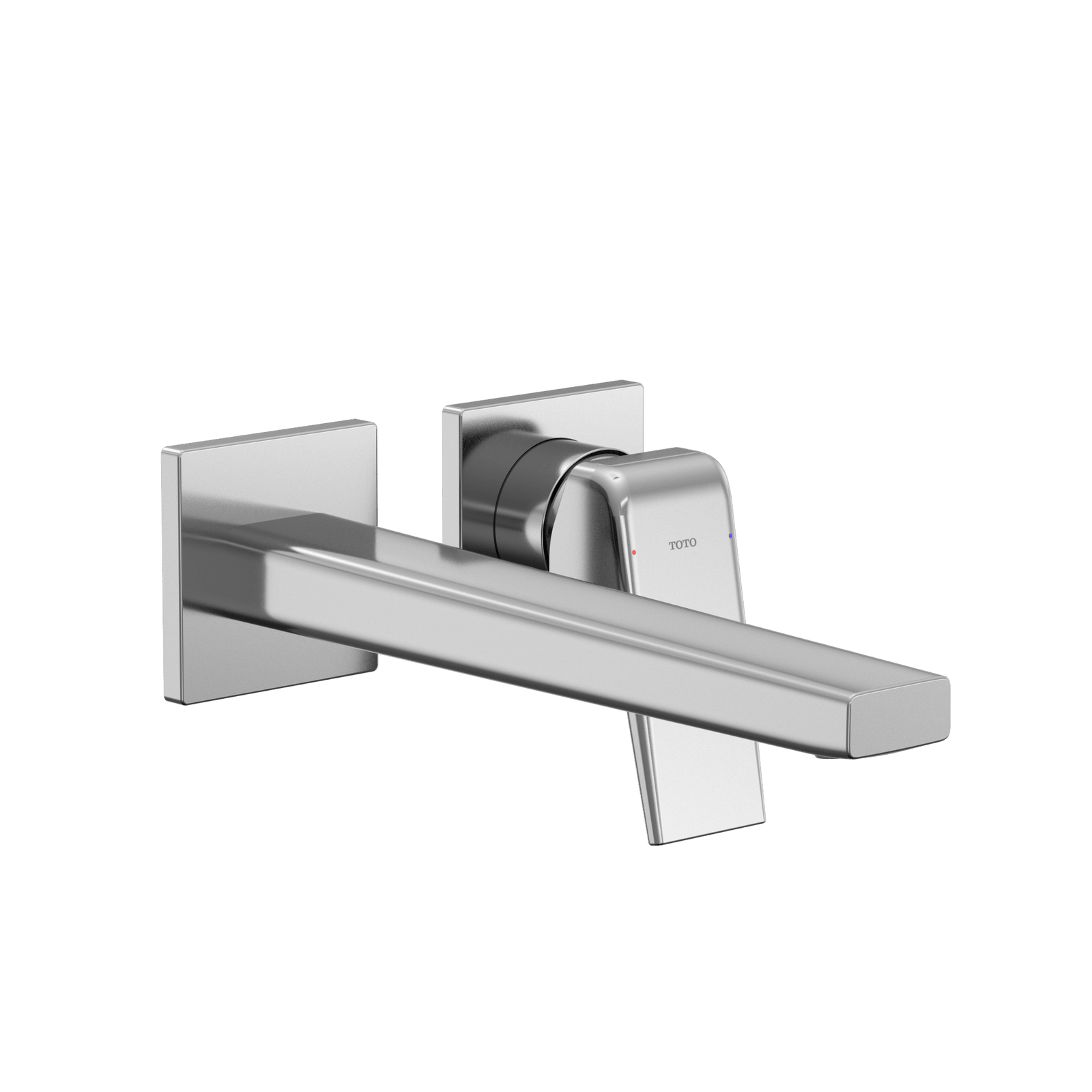 TOTO® GB 1.2 gpm Wall-Mount Single-Handle Long Bathroom Faucet with Comfort Glide Technology – Polished Chrome – –
