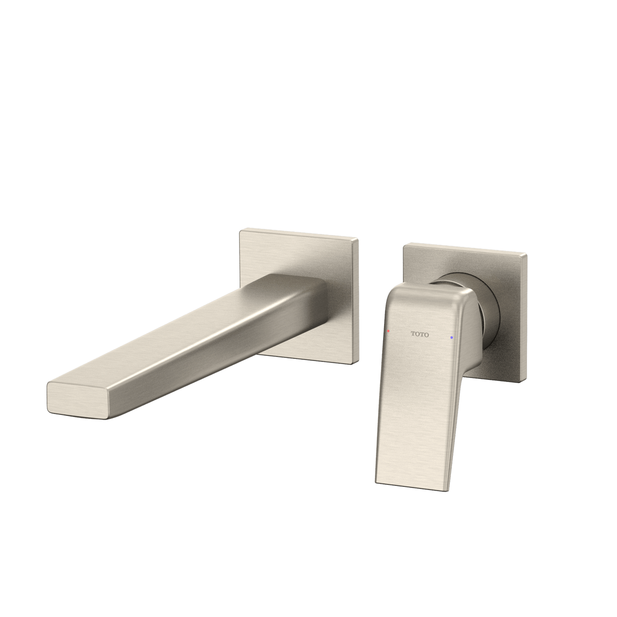 TOTO® GB 1.2 gpm Wall-Mount Single-Handle Long Bathroom Faucet with Comfort Glide Technology – Polished Chrome – –
