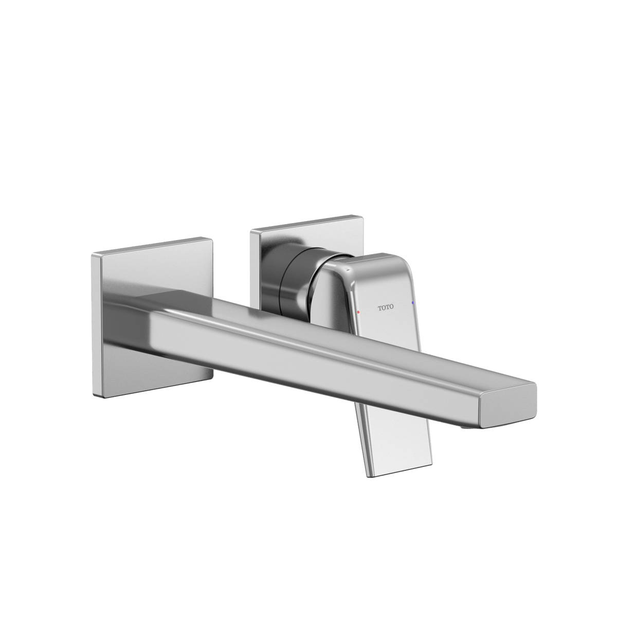 TOTO® GB 1.2 gpm Wall-Mount Single-Handle Long Bathroom Faucet with Comfort Glide Technology – Polished Chrome – –