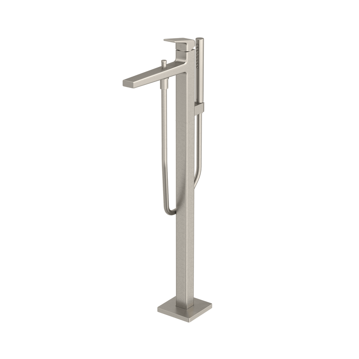 TOTO® GB Freestanding Bathroom Tub Filler with Comfort Glide™ and Comfort Wave™ – Brushed Nickel – –