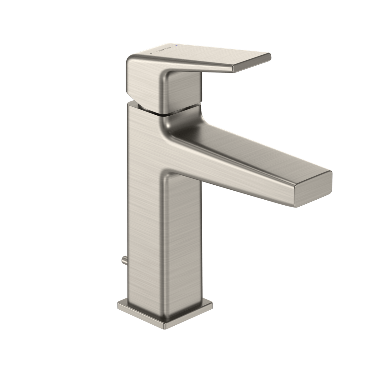 TOTO® GB Series 1.2 gpm Single Handle Bathroom Sink Faucet with Comfort Glide Technology and Drain Assembly – Brushed Nickel – –