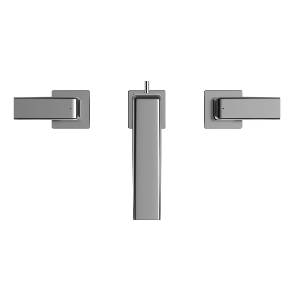 TOTO® GB Series 1.2 gpm Two Handle Widespread Bathroom Sink Faucet with Drain Assembly – Polished Chrome – –