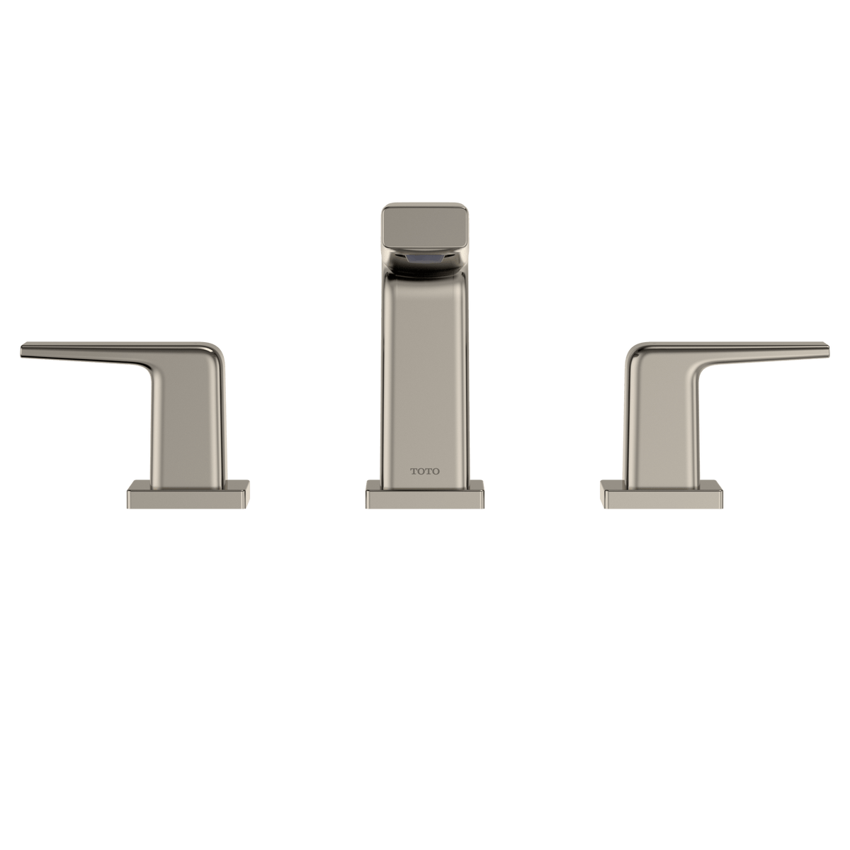 TOTO® GB Series 1.2 gpm Two Handle Widespread Bathroom Sink Faucet with Drain Assembly – Polished Chrome – –