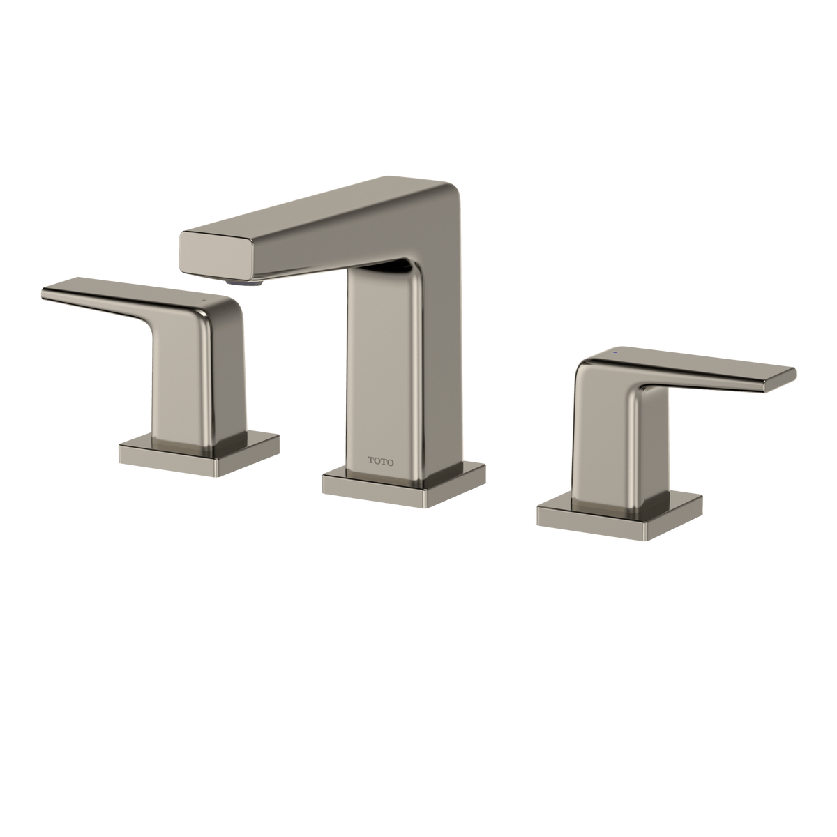 TOTO® GB Series 1.2 gpm Two Handle Widespread Bathroom Sink Faucet with Drain Assembly – Polished Chrome – –