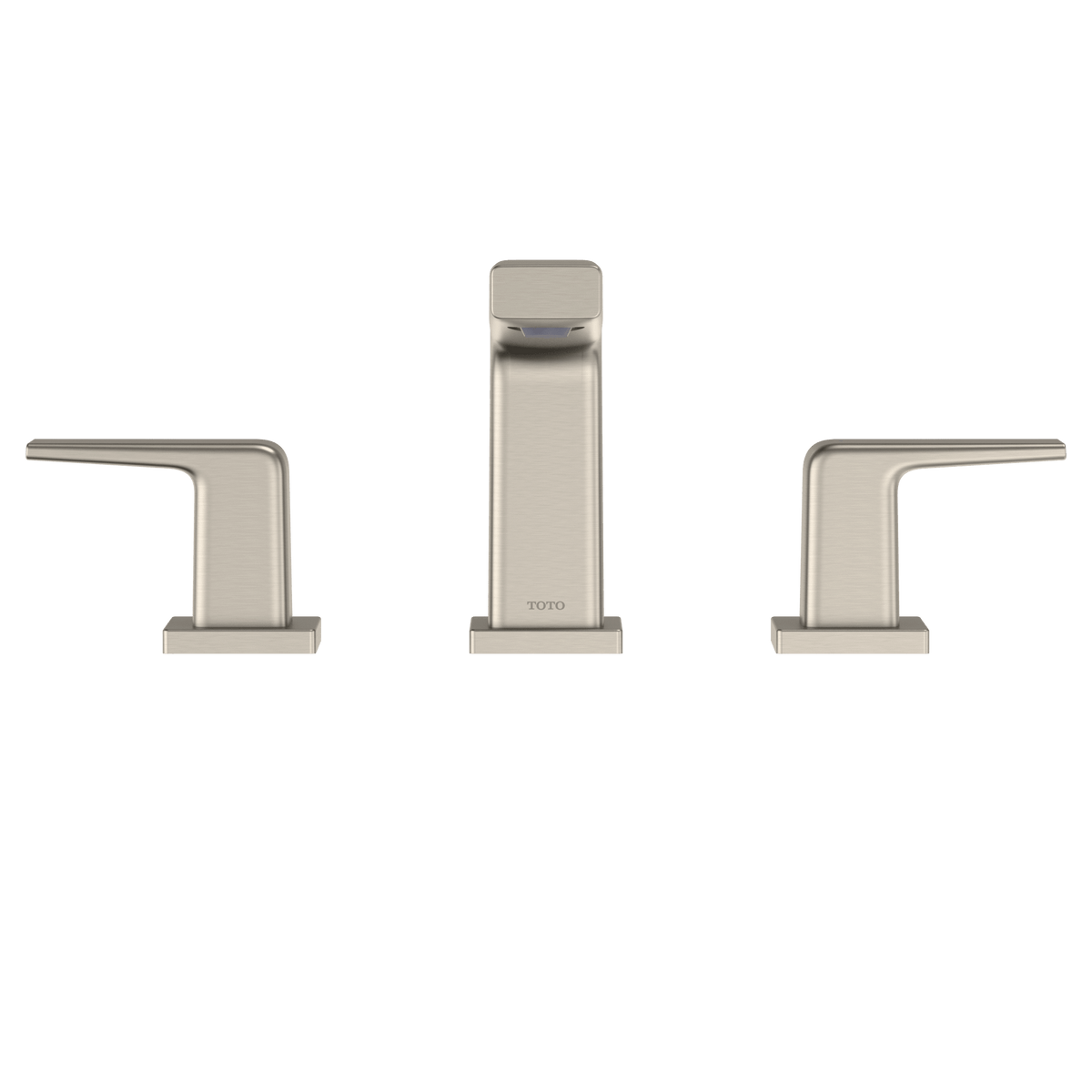 TOTO® GB Series 1.2 gpm Two Handle Widespread Bathroom Sink Faucet with Drain Assembly – Polished Chrome – –