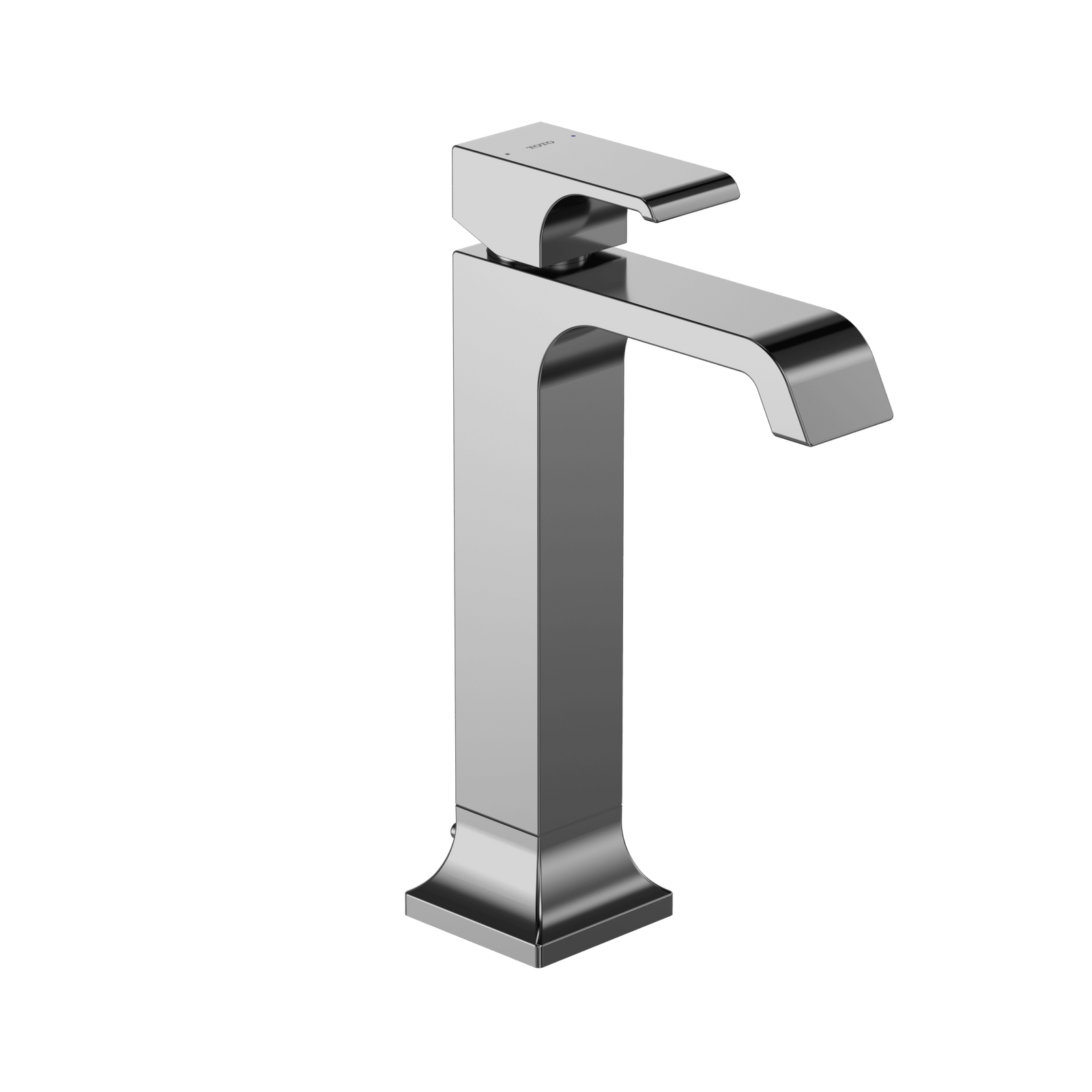 TOTO® GC 1.2 gpm Single Handle Vessel Bathroom Sink Faucet with Comfort Glide Technology – Polished Chrome – –