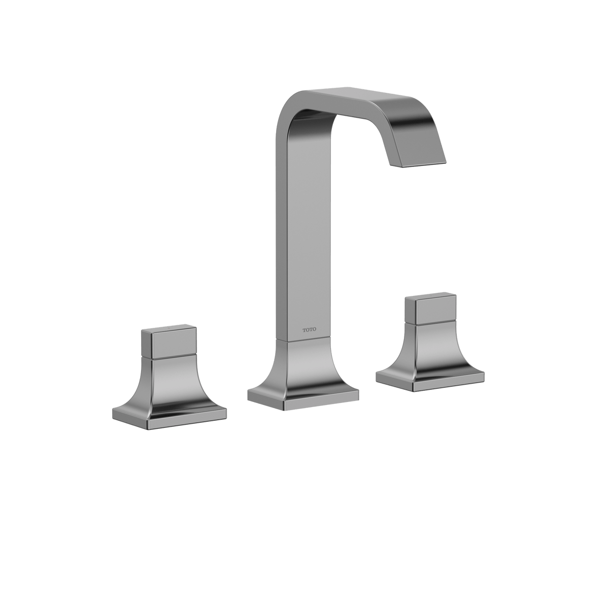 TOTO® GC 1.2 gpm Two Handle Widespread Bathroom Sink Faucet – Polished Chrome – –