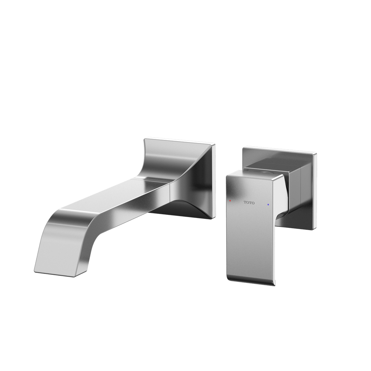 TOTO® GC 1.2 gpm Wall-Mount Single-Handle Long Bathroom Faucet with Comfort Glide Technology – Polished Chrome – –
