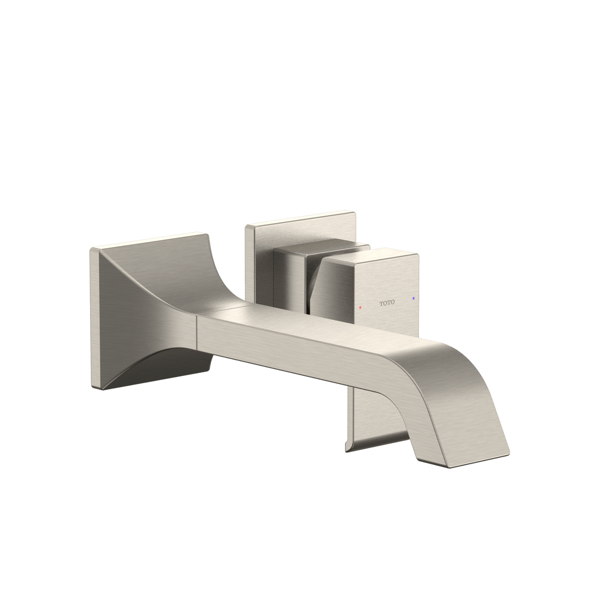TOTO® GC 1.2 gpm Wall-Mount Single-Handle Long Bathroom Faucet with Comfort Glide Technology – Polished Chrome – –
