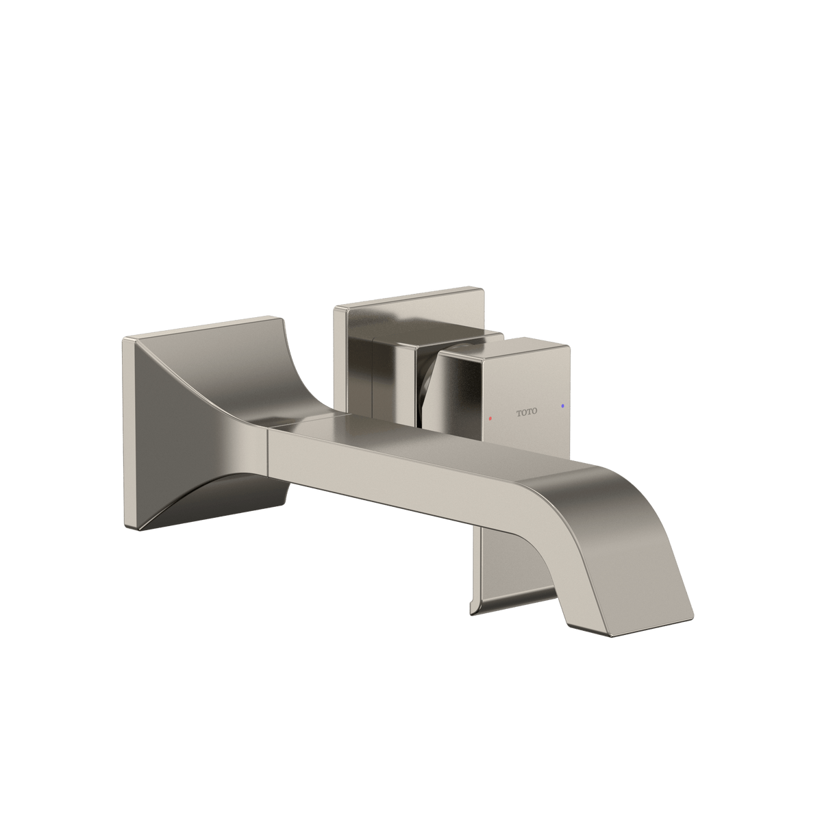 TOTO® GC 1.2 gpm Wall-Mount Single-Handle Long Bathroom Faucet with Comfort Glide Technology – Polished Chrome – –