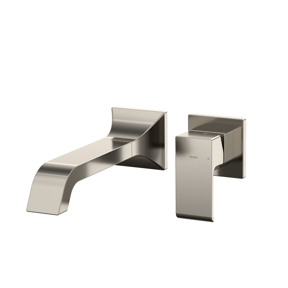 TOTO® GC 1.2 gpm Wall-Mount Single-Handle Long Bathroom Faucet with Comfort Glide Technology – Polished Chrome – –