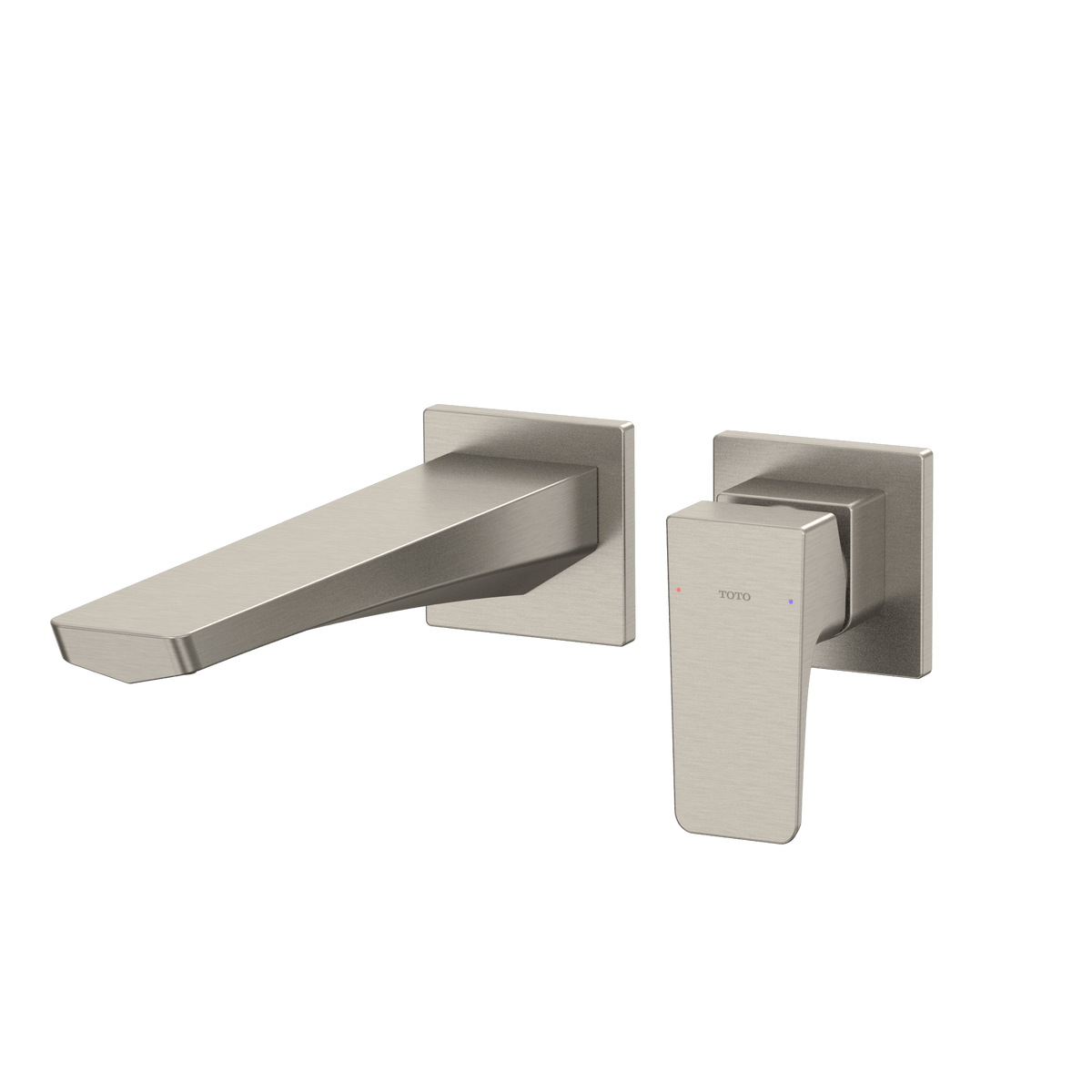 TOTO® GE 1.2 gpm Wall-Mount Single-Handle Long Bathroom Faucet with Comfort Glide Technology – Polished Chrome – –