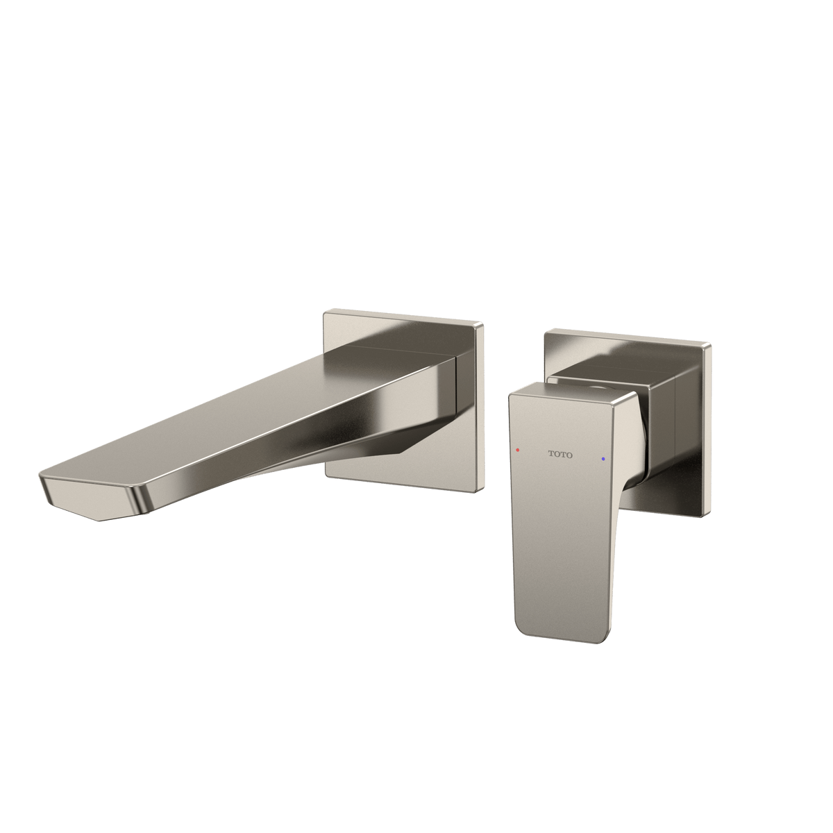 TOTO® GE 1.2 gpm Wall-Mount Single-Handle Long Bathroom Faucet with Comfort Glide Technology – Polished Chrome – –