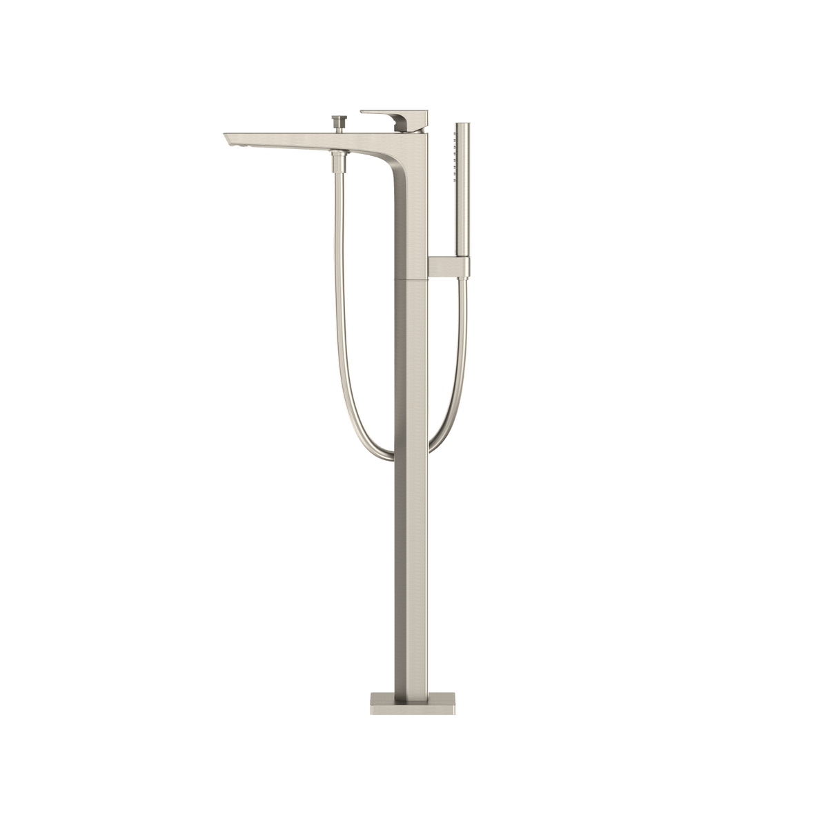 TOTO® GE Single-Handle Free Standing Tub Filler with Handshower – Polished Chrome – –