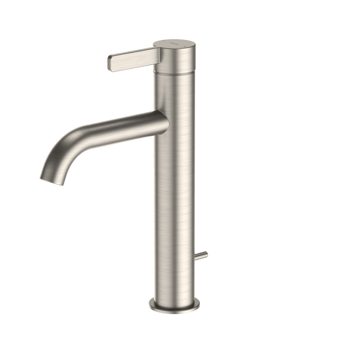 TOTO® GF 1.2 gpm Single Handle Semi-Vessel Bathroom Sink Faucet with Comfort Glide Technology – Brushed Nickel – –