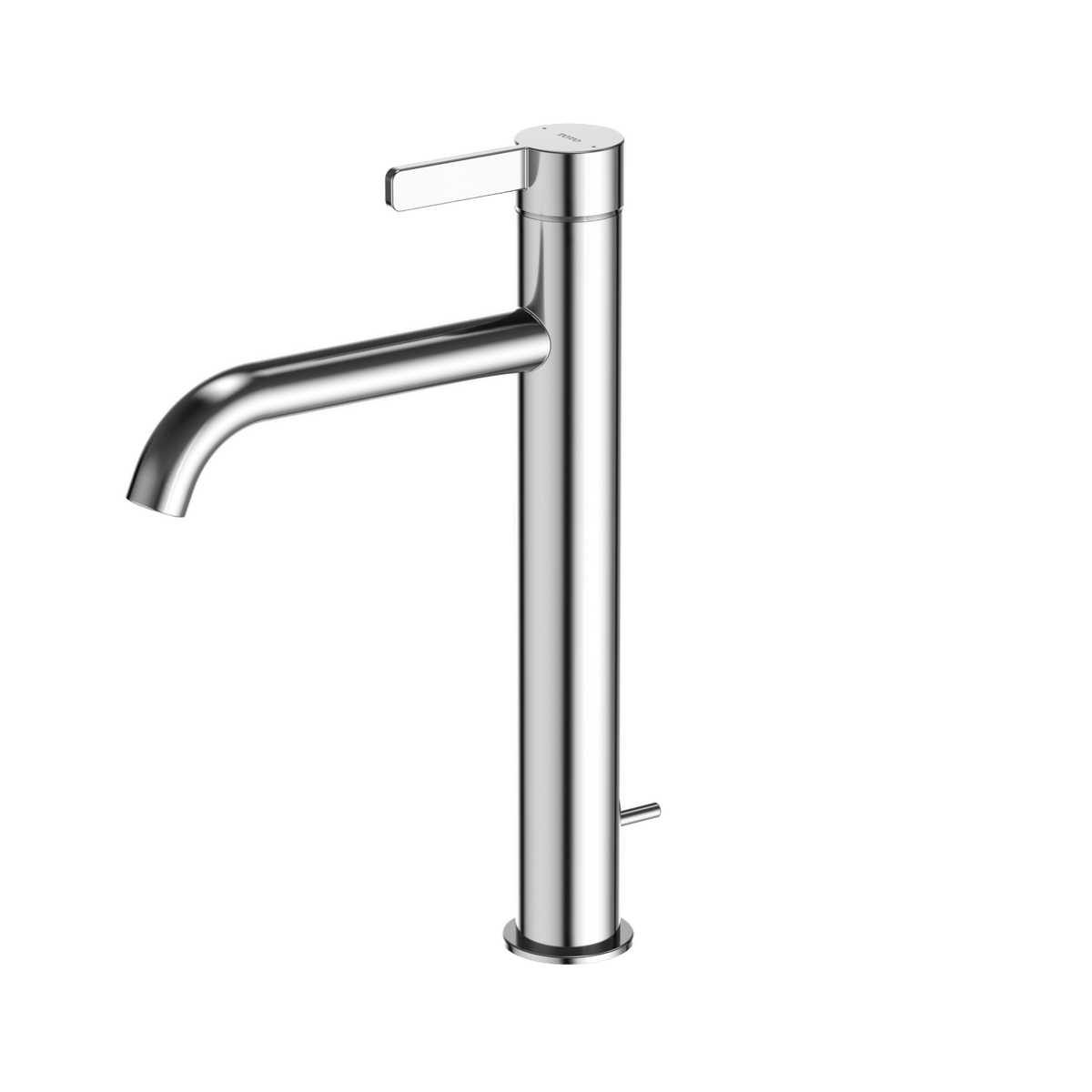 TOTO® GF 1.2 gpm Single Handle Vessel Bathroom Sink Faucet with Comfort Glide Technology – Polished Chrome – –