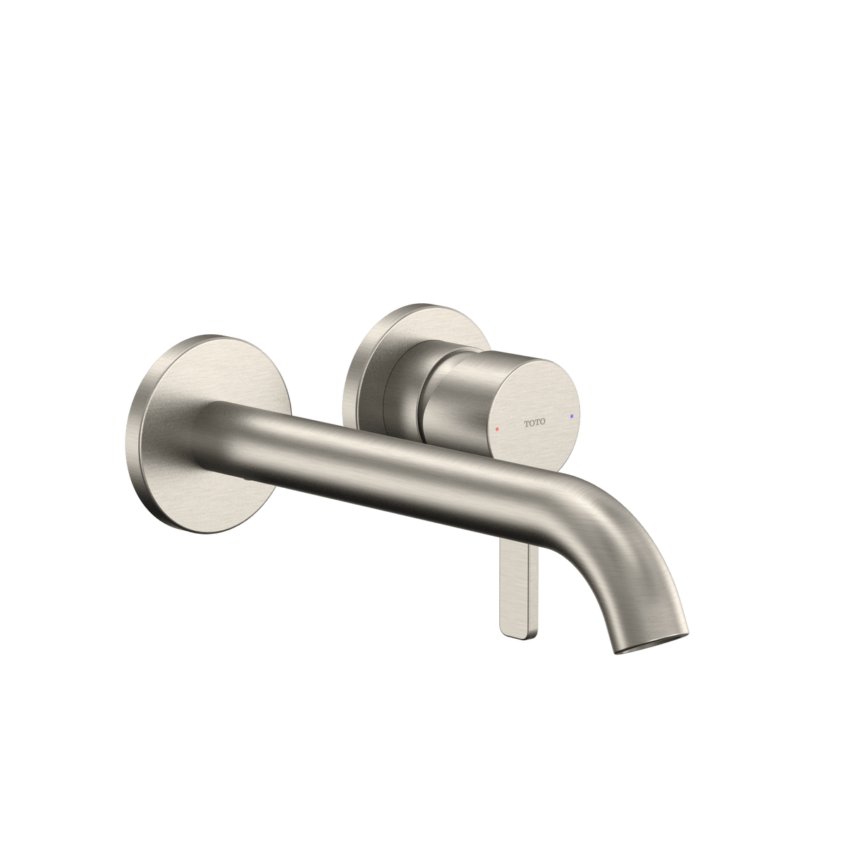 TOTO® GF 1.2 gpm Wall-Mount Single-Handle Long Bathroom Faucet with Comfort Glide Technology – Polished Chrome – –