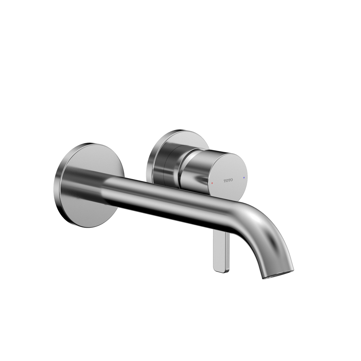 TOTO® GF 1.2 gpm Wall-Mount Single-Handle Long Bathroom Faucet with Comfort Glide Technology – Polished Chrome – –