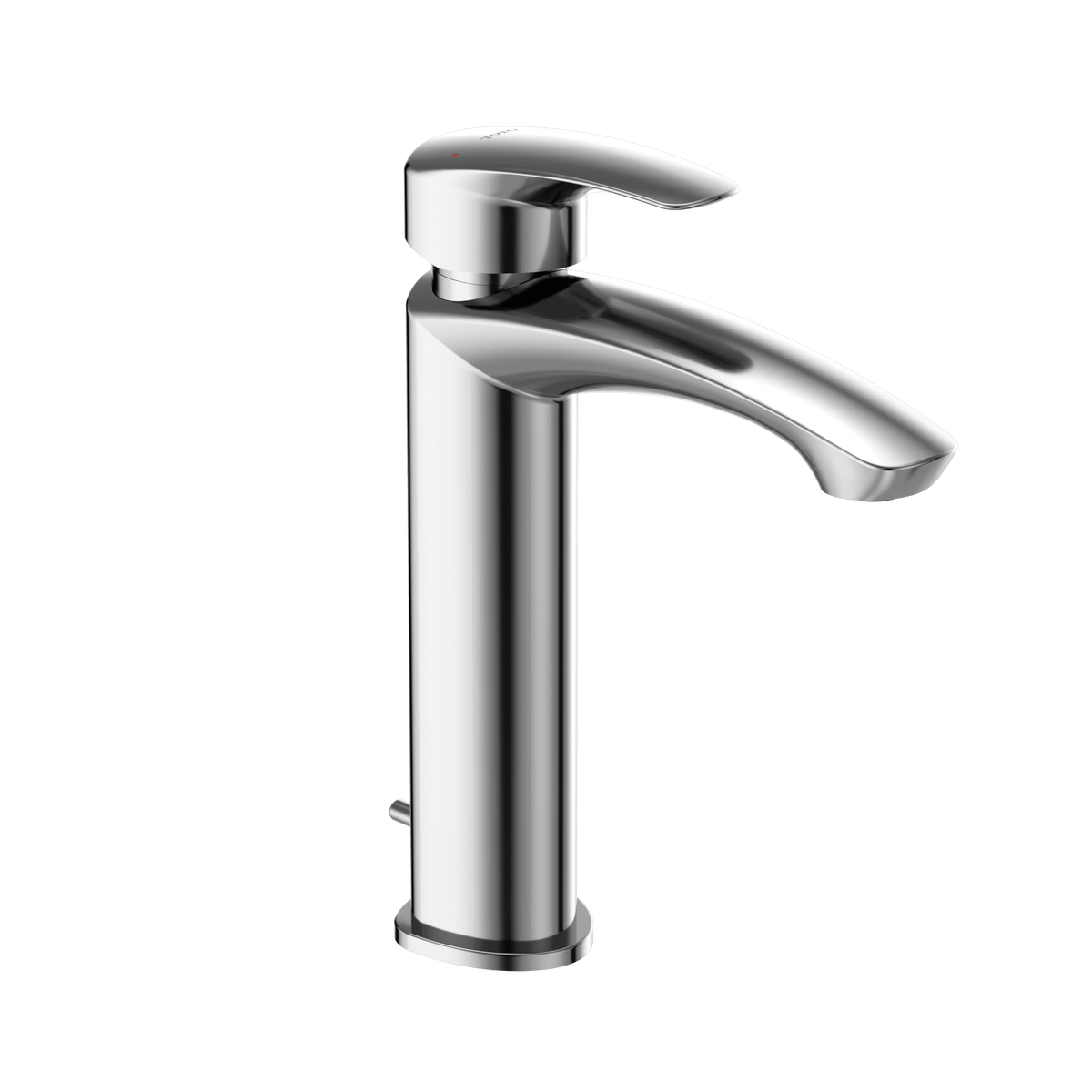 TOTO® GM 1.2 gpm Single Handle Semi-Vessel Bathroom Sink Faucet with Comfort Glide Technology – Polished Chrome – –