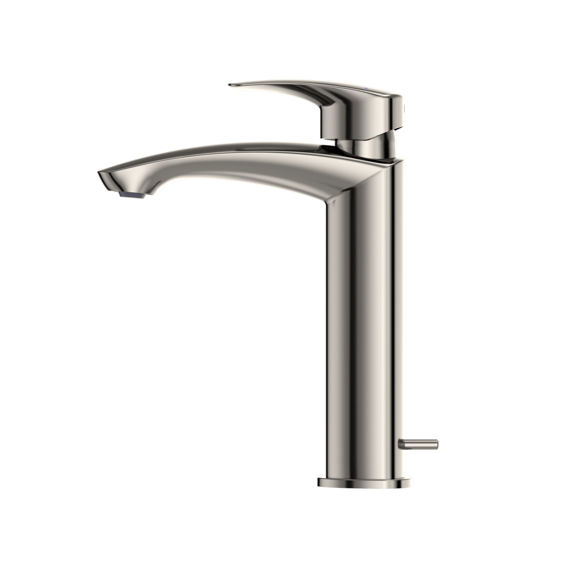 TOTO® GM 1.2 gpm Single Handle Semi-Vessel Bathroom Sink Faucet with Comfort Glide Technology – Polished Chrome – –