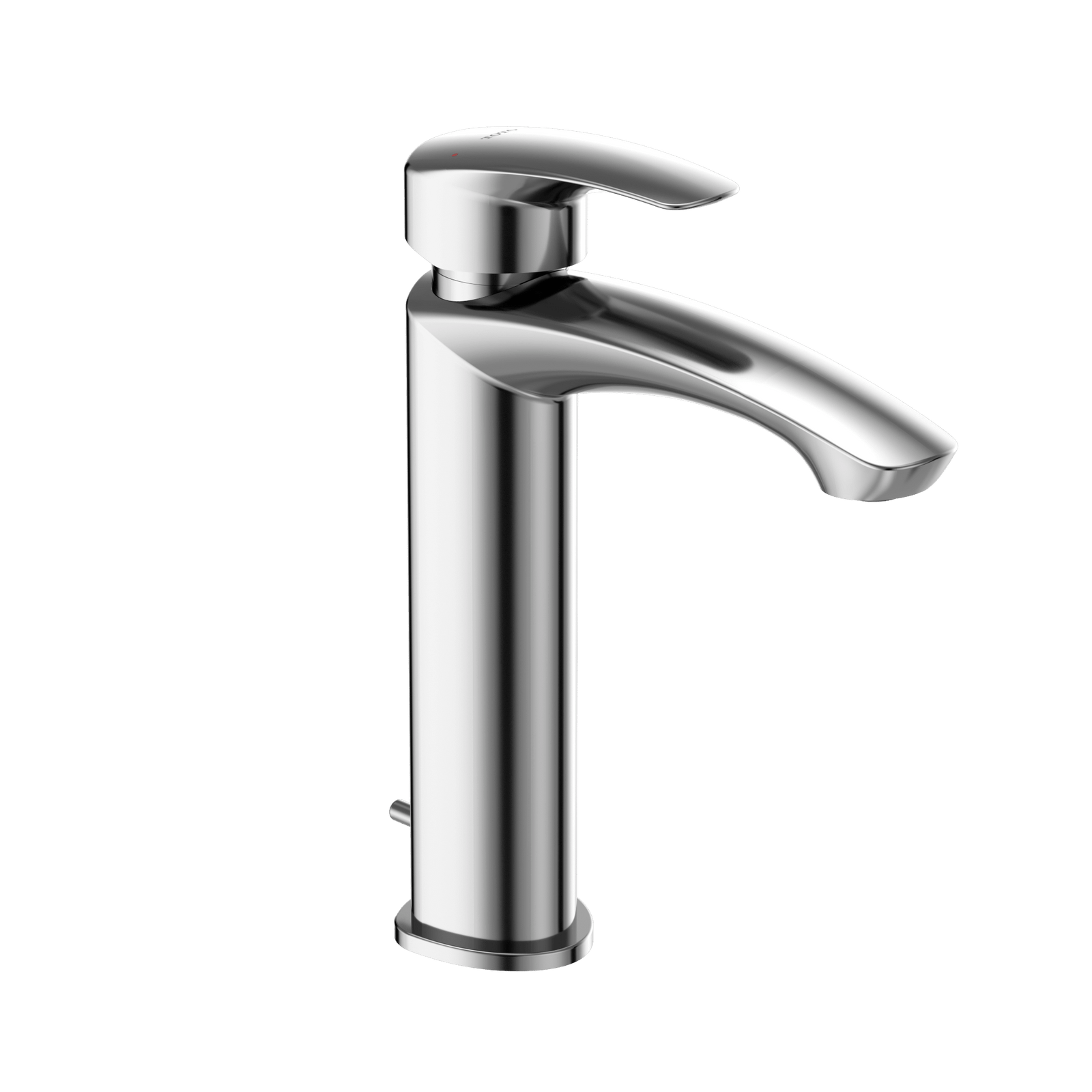 TOTO® GM 1.2 gpm Single Handle Semi-Vessel Bathroom Sink Faucet with Comfort Glide Technology – Polished Chrome – –